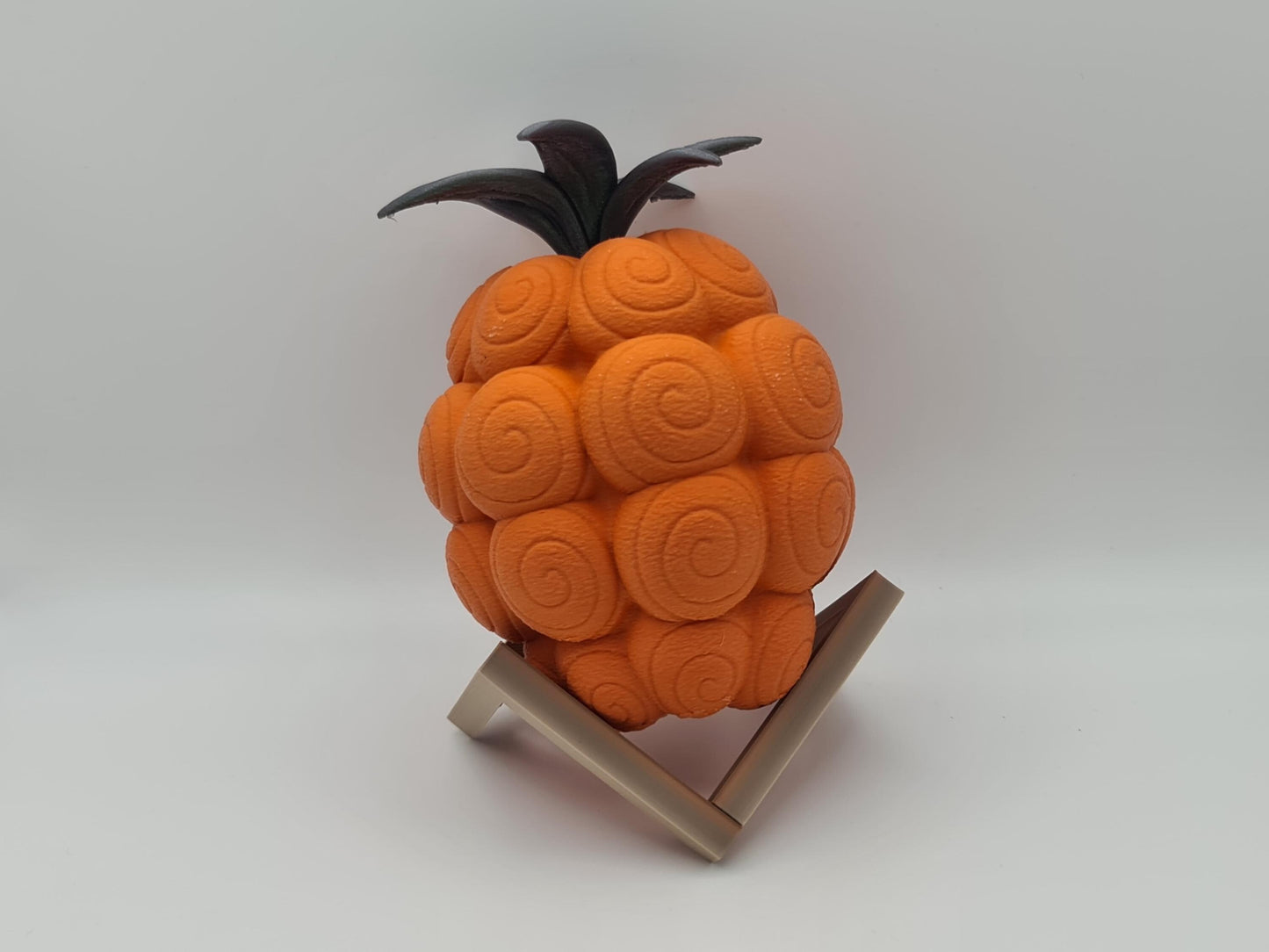 3D Printed One Piece Devil Fruit with stand - Chop-Chop - Bara Bara No Mi - Buggy's Fruit