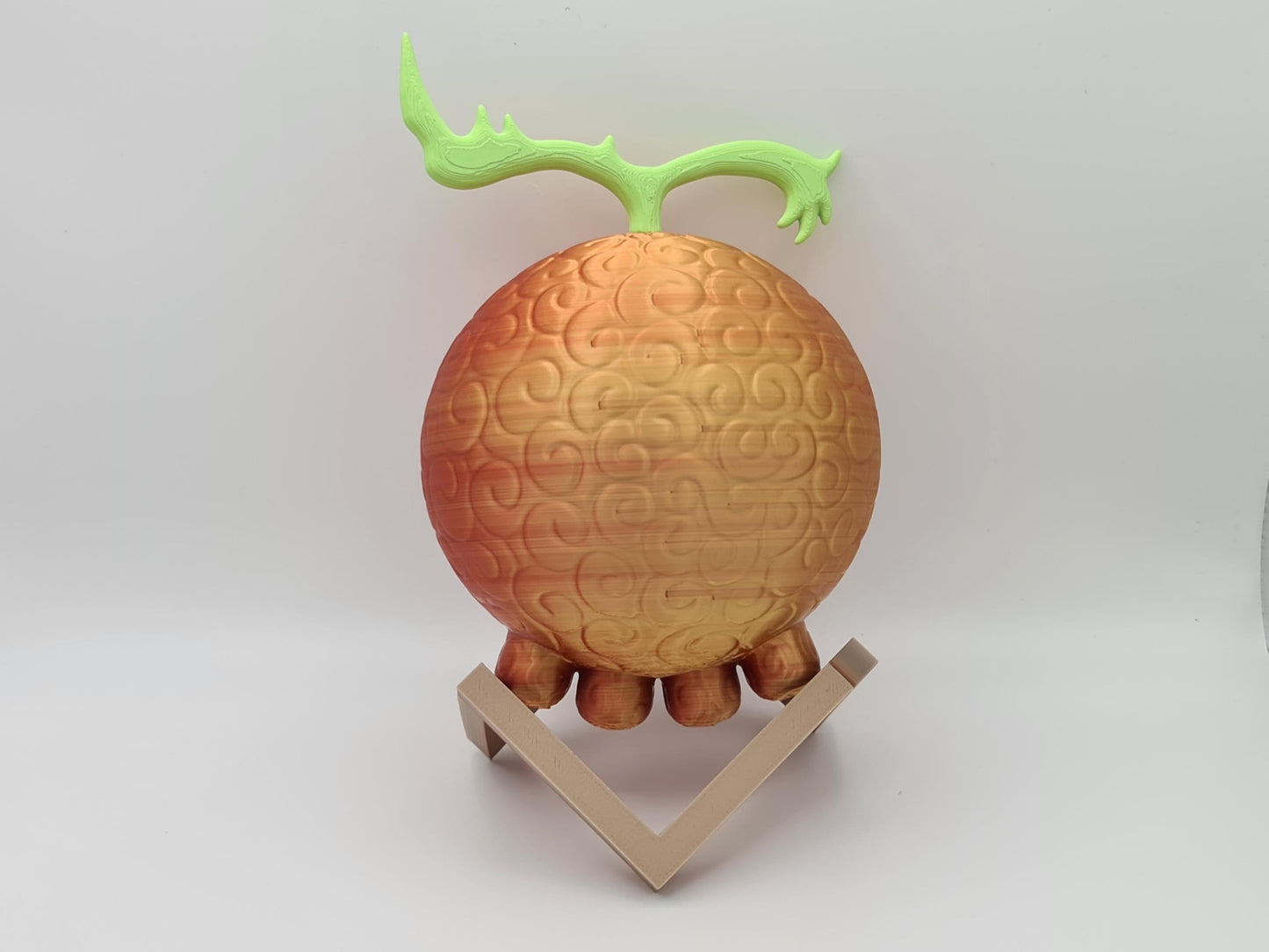 3D Printed One Piece Devil Fruit with stand - Revive-Revive - Yomi Yomi no Mi - Brook's Fruit