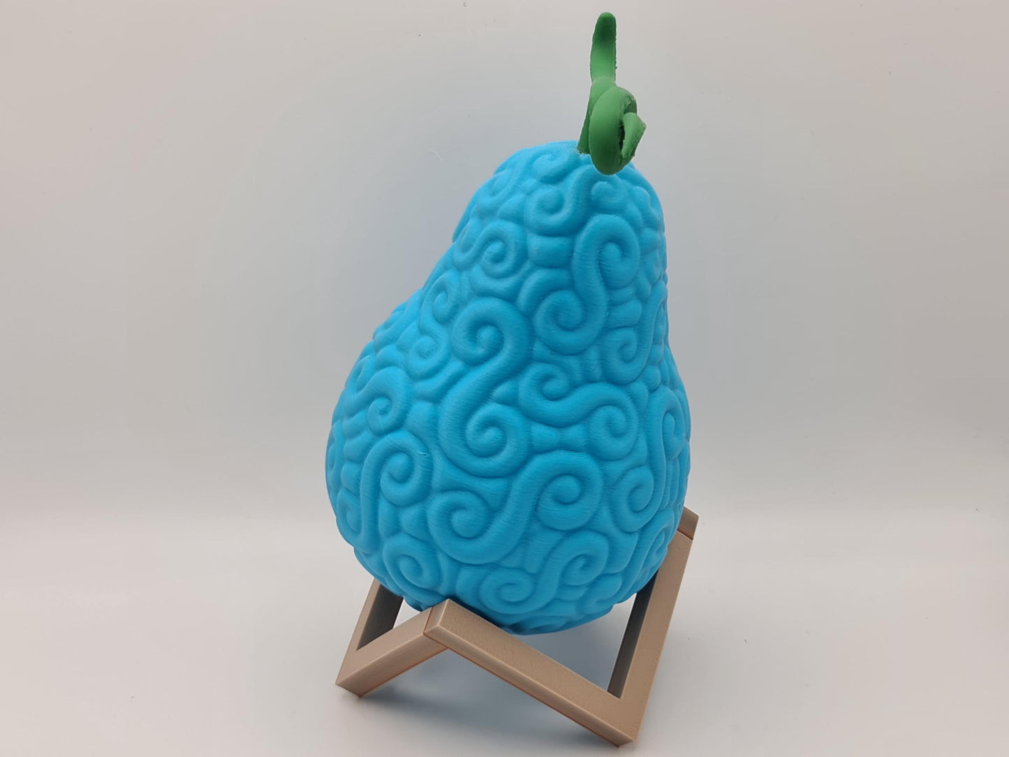 3D Printed One Piece Devil Fruit with stand - Tremor-Tremor/Quake-Quake - Gura Gura no Mi - Edward Newgate & Marshall D. Teach Fruit