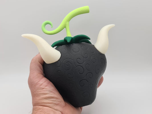 3D Printed One Piece Devil Fruit with stand - Ox-Ox Fruit, Bison Form - Ushi Ushi no Mi, Model: Bison - Dalton's Fruit