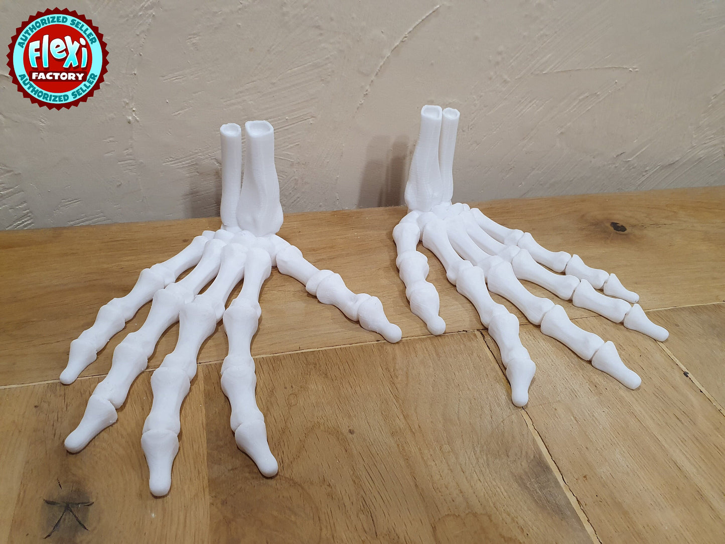 Flexi Skeleton Hand -  Articulated Flexible 3D Print