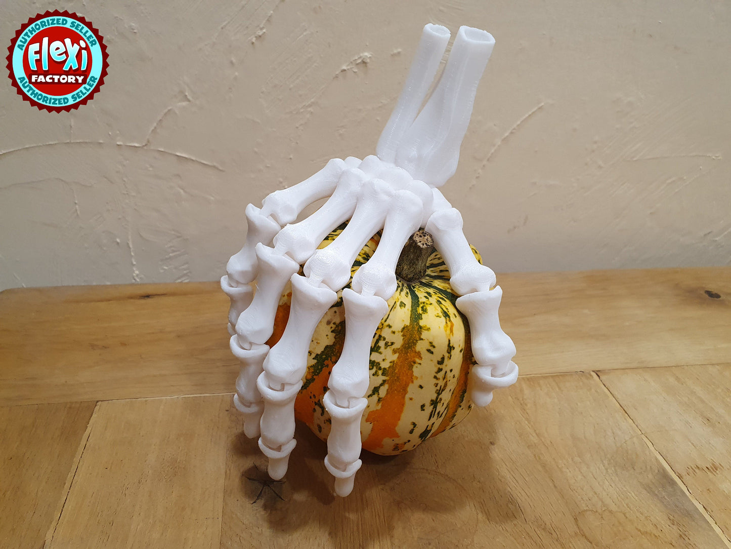 Flexi Skeleton Hand -  Articulated Flexible 3D Print