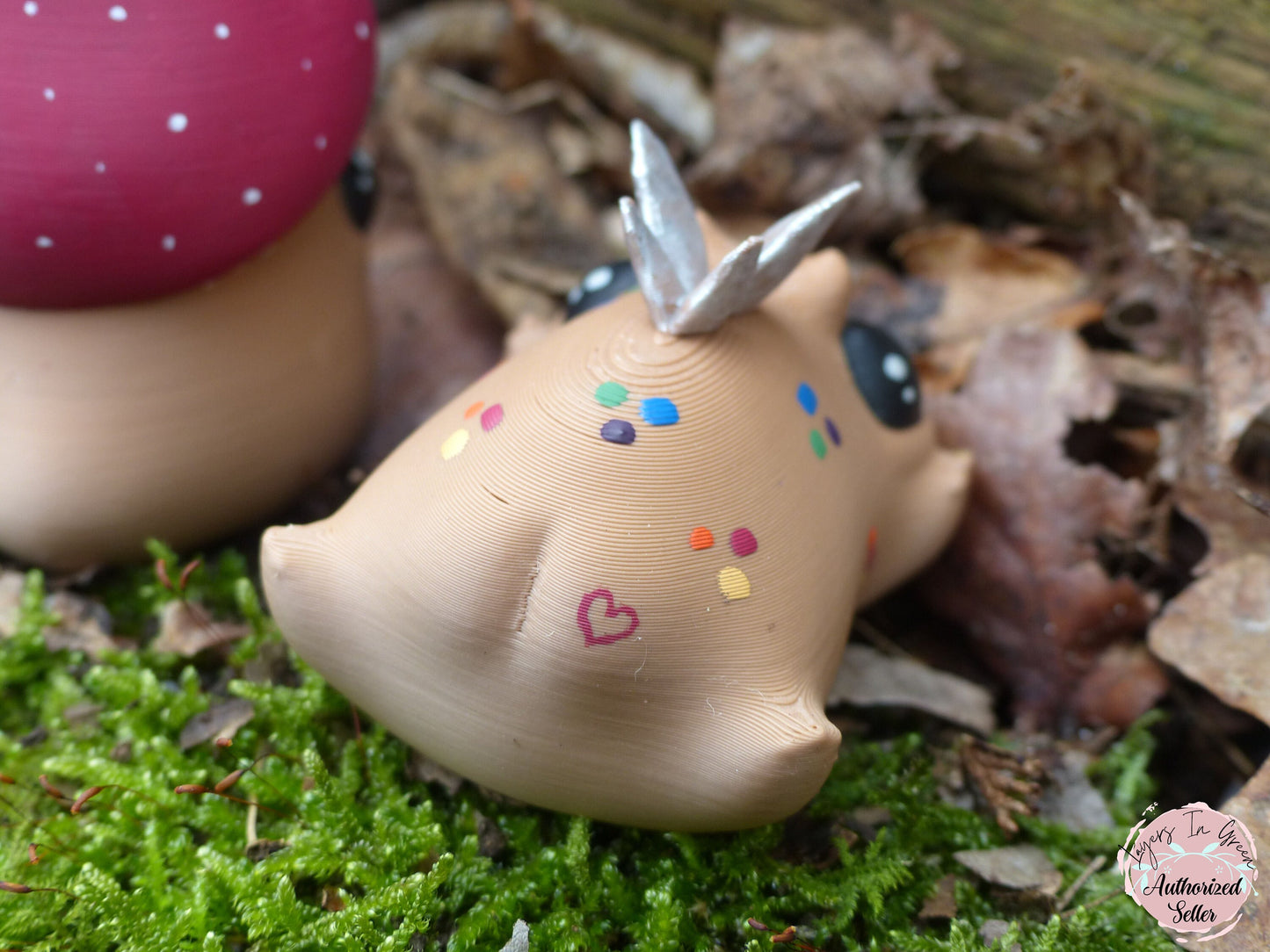 Forest Butt Spirits Set -  Hand painted 3D Prints - Professionally Hand painted finishing details