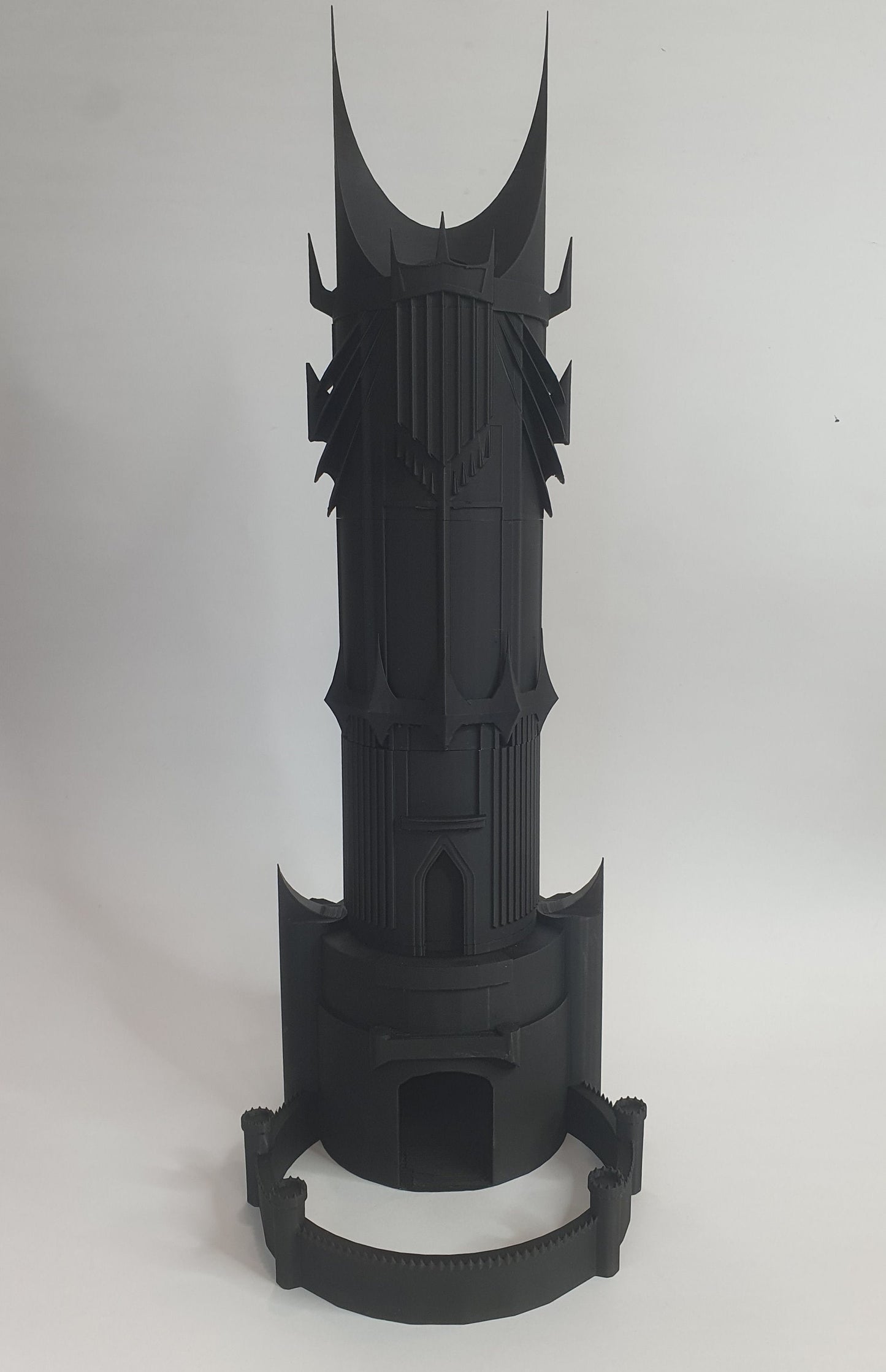 Epic Barad-Dur magnetic Dice Tower - compatible with regular D20 size - Dark Lord Saurons Tower Lord of the Rings