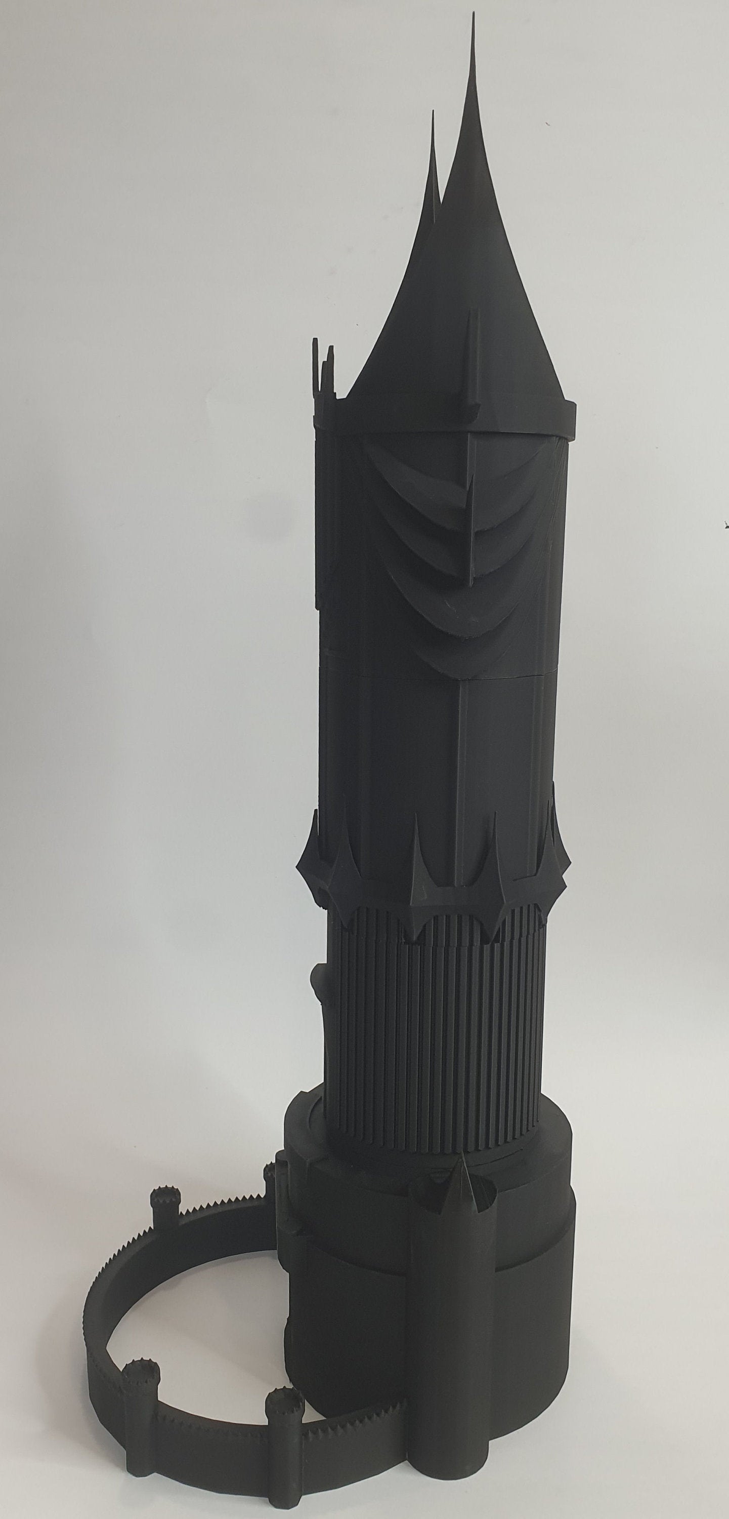 Epic Barad-Dur magnetic Dice Tower - compatible with regular D20 size - Dark Lord Saurons Tower Lord of the Rings