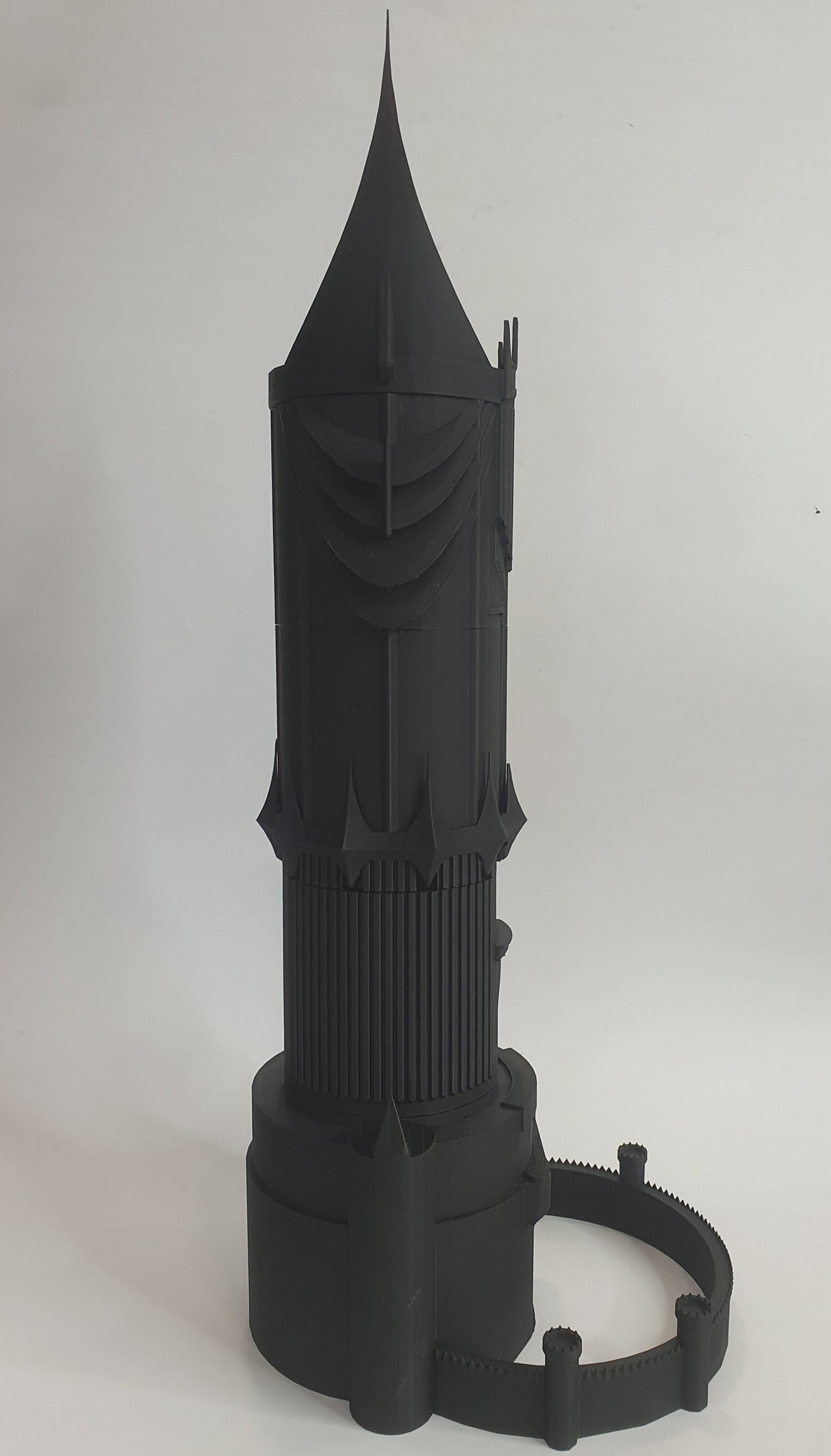 Epic Barad-Dur magnetic Dice Tower - compatible with regular D20 size - Dark Lord Saurons Tower Lord of the Rings