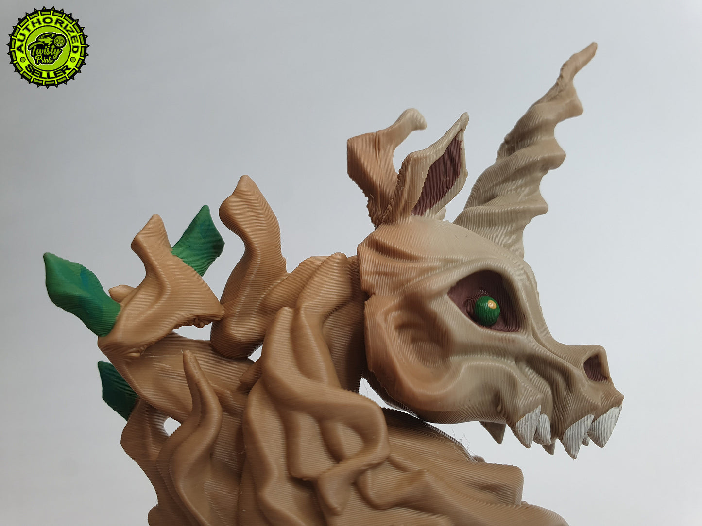 Elden Woods Unicorn - Articulated Flexible 3D Print. Professionally Hand painted finishing details- can print in any colour you like