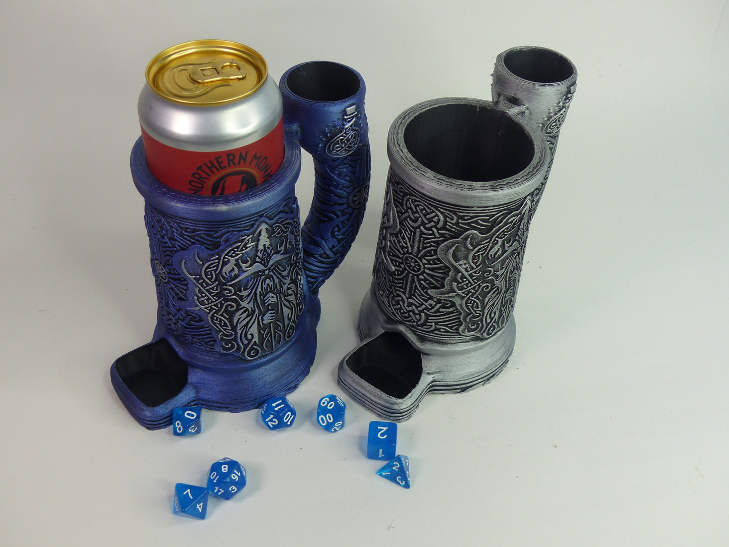 Wizard Can Cosy/Cozy DnD Dice Tower - 3D printed and hand painted - Can be personalised!